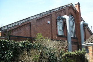 Rear elevation - Dorking Drill Hall